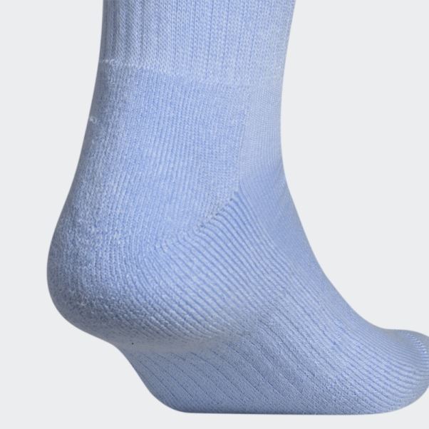 Chaussettes Mi-mollet Matelassées 6 Paires Adidas Bleu Aube