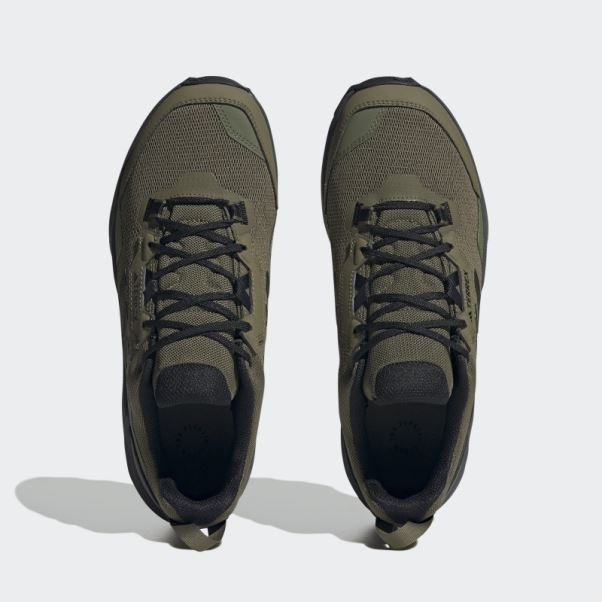 Chaussures De Randonnée Adidas Terrex Ax4 Olive