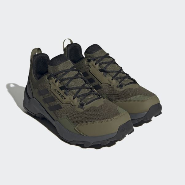 Chaussures De Randonnée Adidas Terrex Ax4 Olive