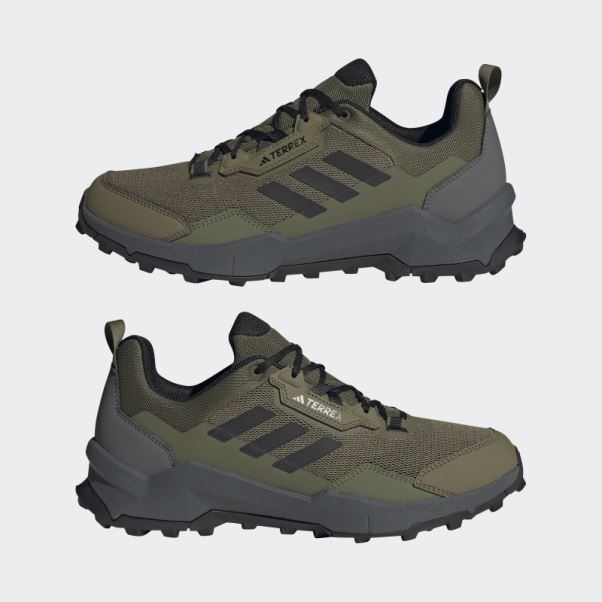 Chaussures De Randonnée Adidas Terrex Ax4 Olive