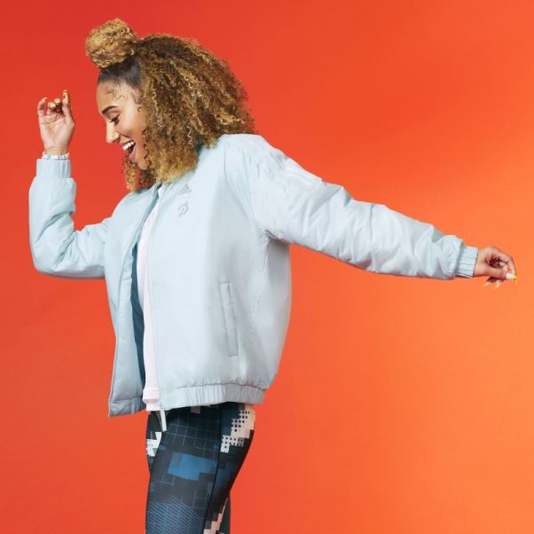 Adidas X Peloton Blouson Bomber Menthe Chaude