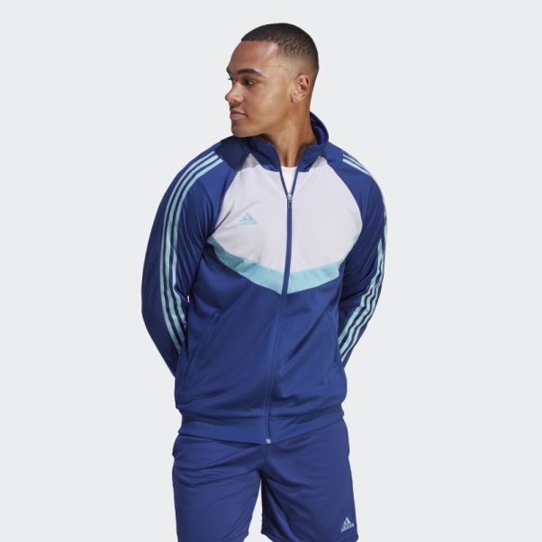 Veste Tiro Adidas Victoire Bleu Mode