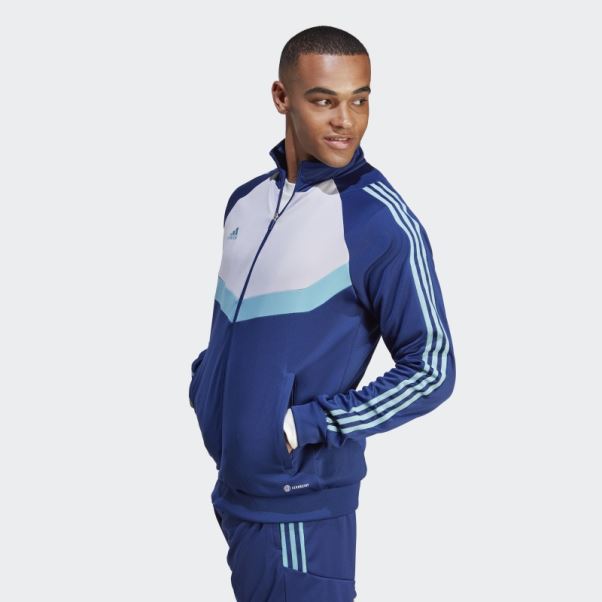 Veste Tiro Adidas Victoire Bleu Mode