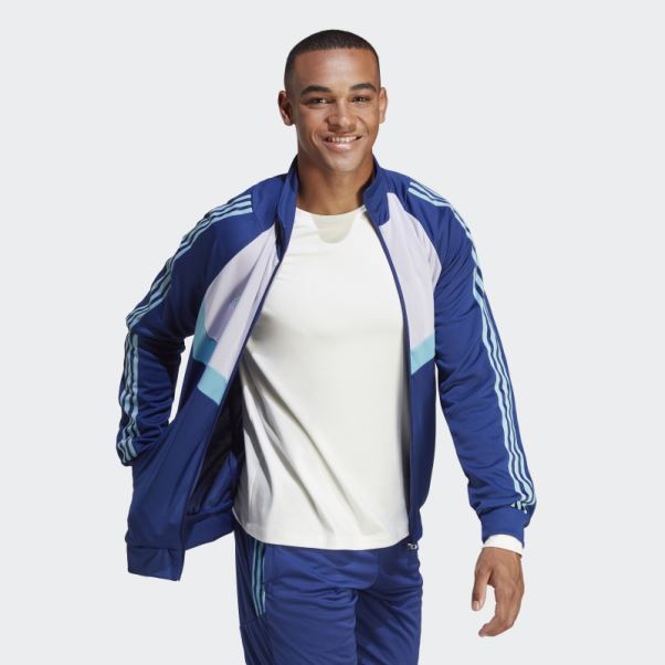 Veste Tiro Adidas Victoire Bleu Mode