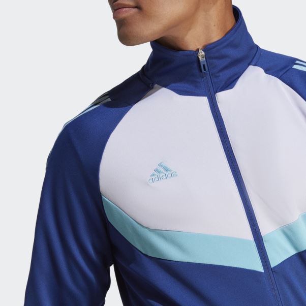 Veste Tiro Adidas Victoire Bleu Mode
