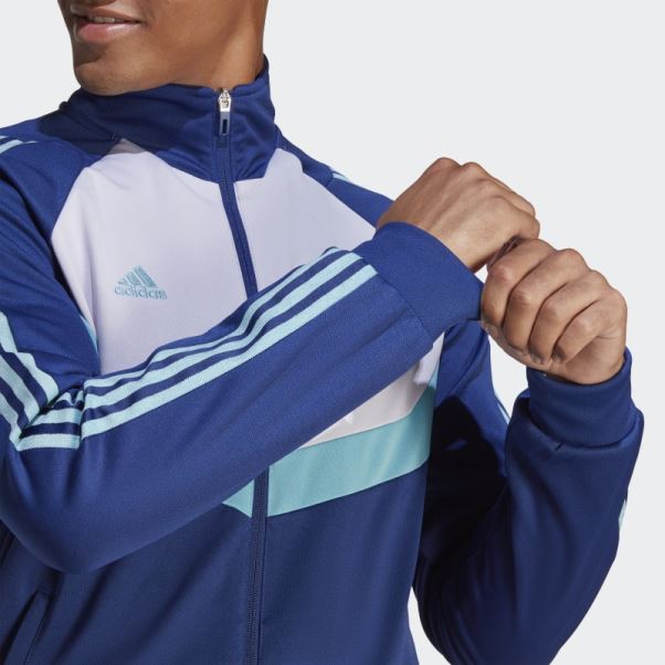 Veste Tiro Adidas Victoire Bleu Mode