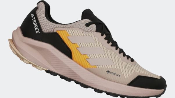 Chaussures De Course Sur Sentier Terrex Trail Rider Gore-tex Beiges Adidas