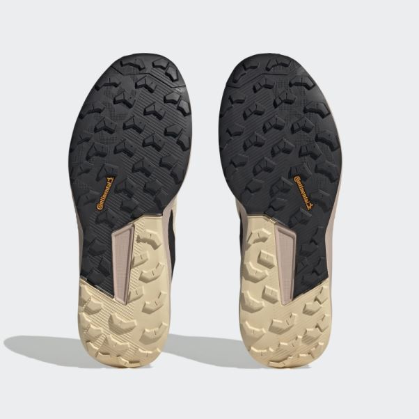 Chaussures De Course Sur Sentier Terrex Trail Rider Gore-tex Beiges Adidas