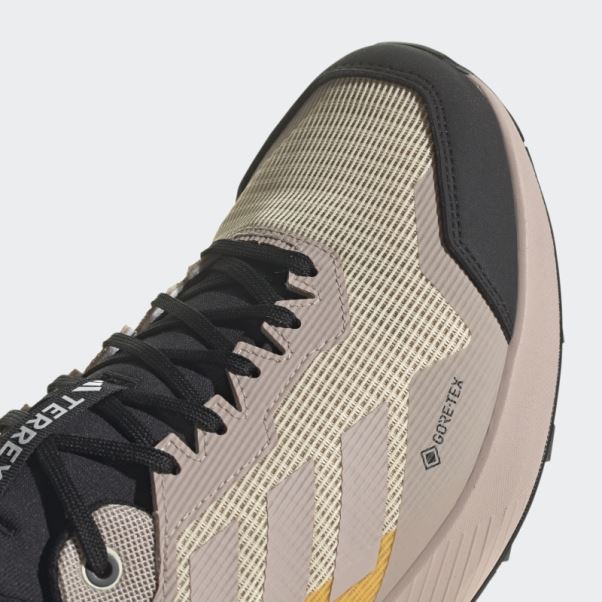 Chaussures De Course Sur Sentier Terrex Trail Rider Gore-tex Beiges Adidas