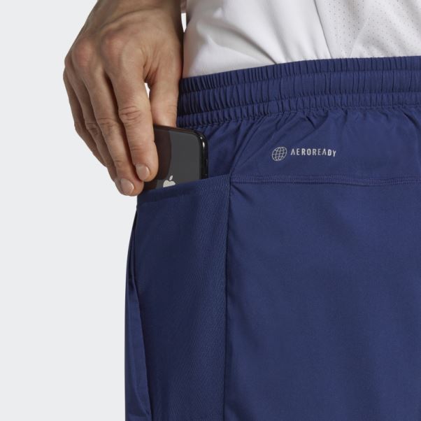 Adidas Possède Le Pantalon Tissé Astro Run Bleu Foncé