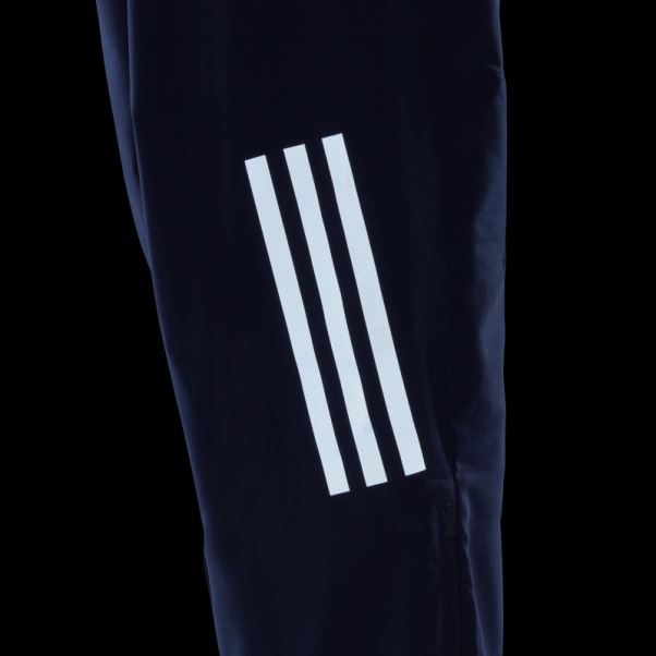 Adidas Possède Le Pantalon Tissé Astro Run Bleu Foncé