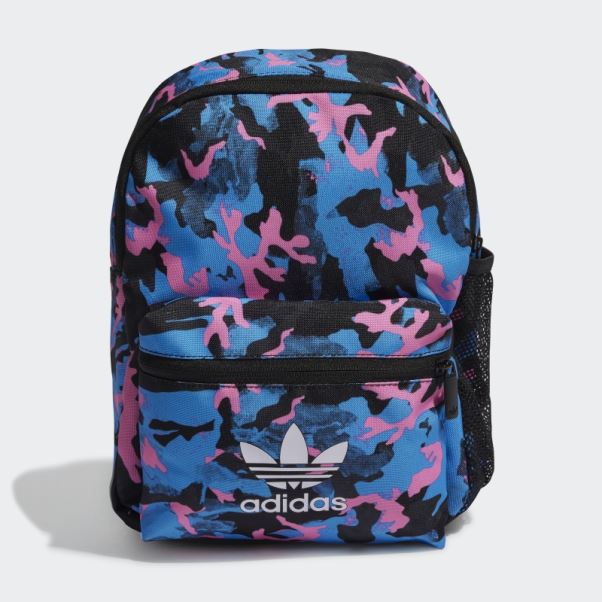 Adidas Sac à Dos Camouflage Bleu