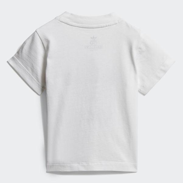 Tee Shirt Trèfle Blanc Adidas