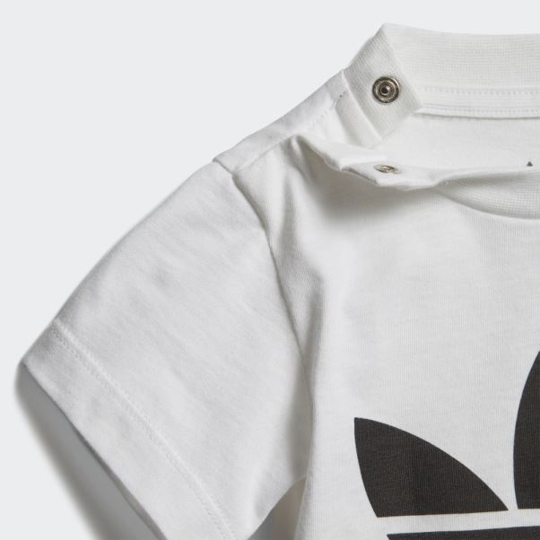 Tee Shirt Trèfle Blanc Adidas
