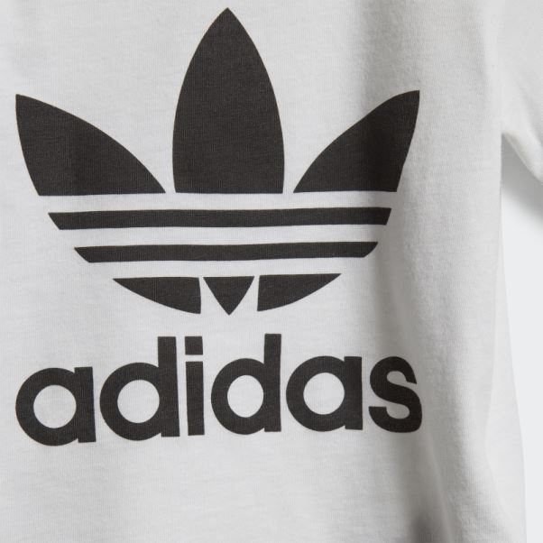 Tee Shirt Trèfle Blanc Adidas