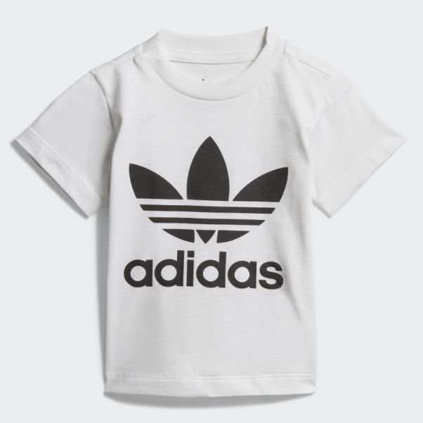 T-shirt Adidas Trèfle Blanc