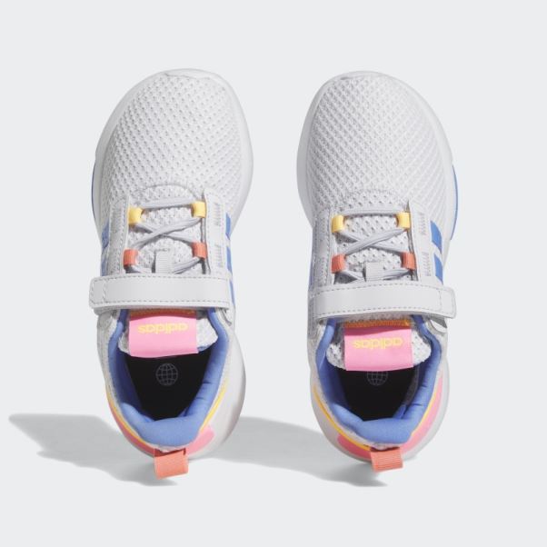 Dash Grey Racer Tr21 Lifestyle Chaussures à Lacets élastiques Et Sangle Supérieure Adidas