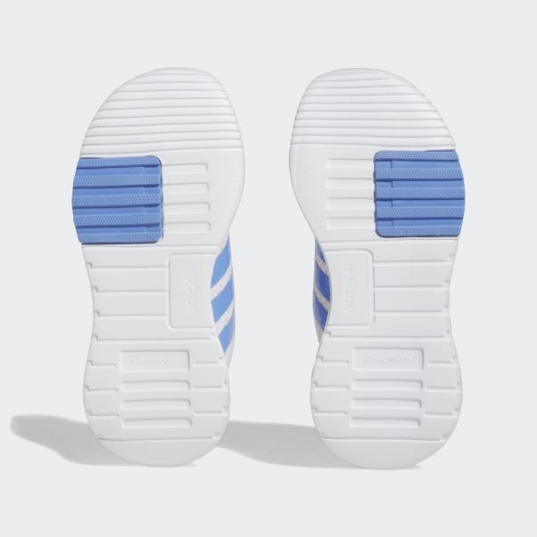 Dash Grey Racer Tr21 Lifestyle Chaussures à Lacets élastiques Et Sangle Supérieure Adidas