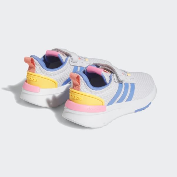Dash Grey Racer Tr21 Lifestyle Chaussures à Lacets élastiques Et Sangle Supérieure Adidas