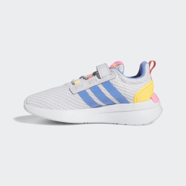 Dash Grey Racer Tr21 Lifestyle Chaussures à Lacets élastiques Et Sangle Supérieure Adidas