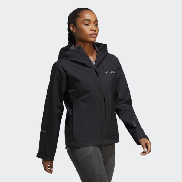 Veste De Pluie 2,5 Couches Terrex Multi Rain.rdy Noir Adidas