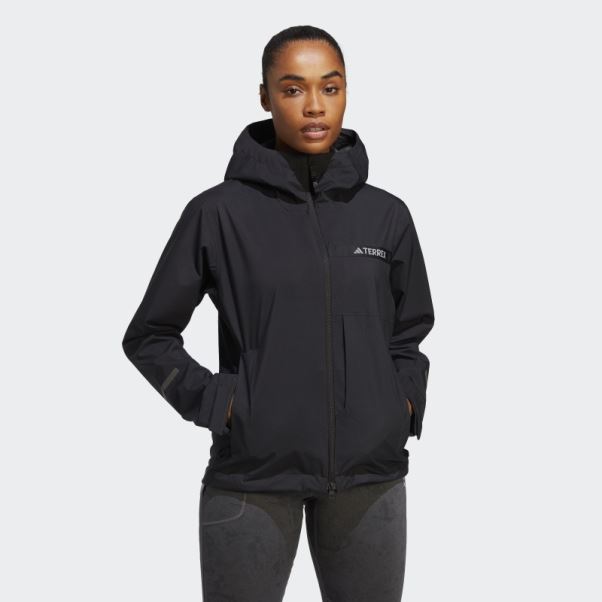 Adidas Terrex Multi Rain.rdy Veste De Pluie 2,5 Couches Noir