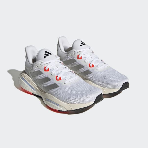 Chaussures Solarglide 6 Adidas Blanc