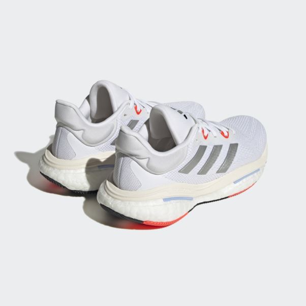 Chaussures Solarglide 6 Adidas Blanc