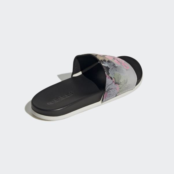 Claquettes Confort Adilette Grises Adidas