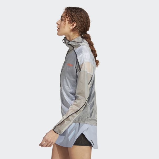 Veste Coupe-vent Adidas Terrex Agravic Windweave Pro Mode Non Teint
