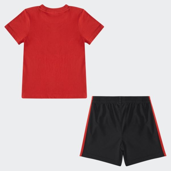 Adidas Scarlet Ib Grpx Ensemble T-shirt Et Short