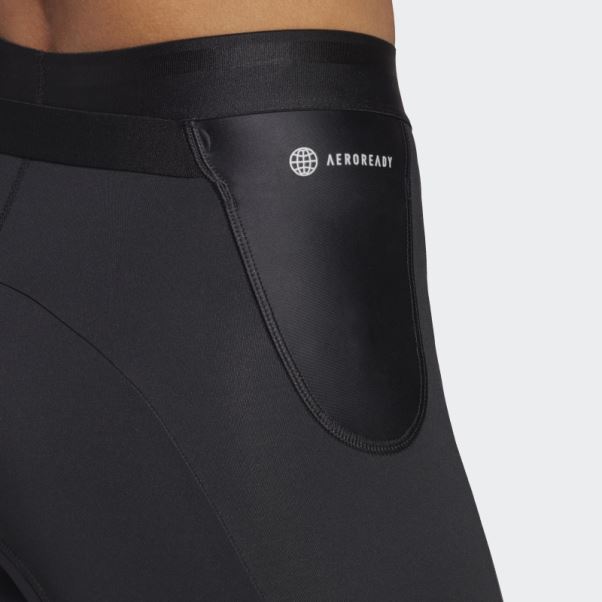 Adidas Noir Le Legging De Cyclisme En Salle