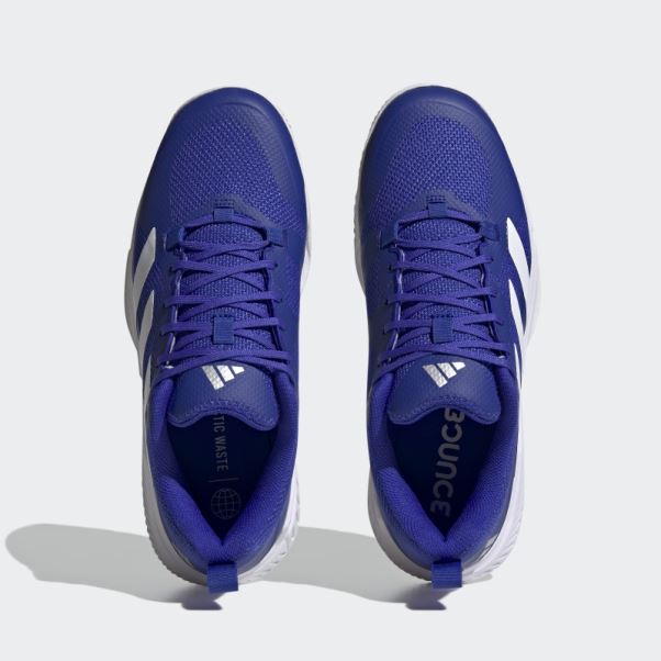 Chaussures Adidas Court Team Bounce 2.0 Bleu