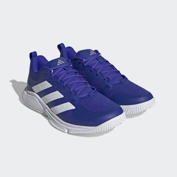 Chaussures Adidas Court Team Bounce 2.0 Bleu