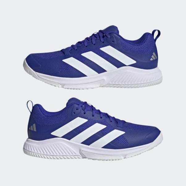 Chaussures Adidas Court Team Bounce 2.0 Bleu