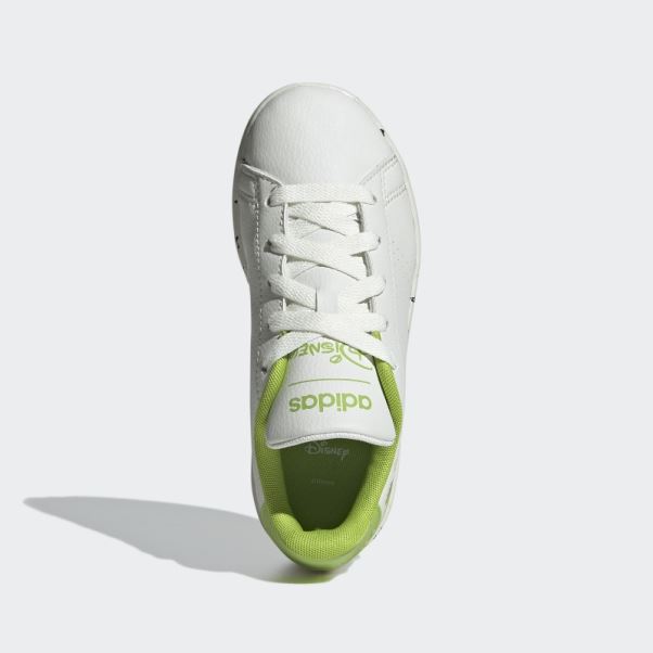 Adidas X Disney Avantage Muppets Dentelle Chaussures Blanc Chaud