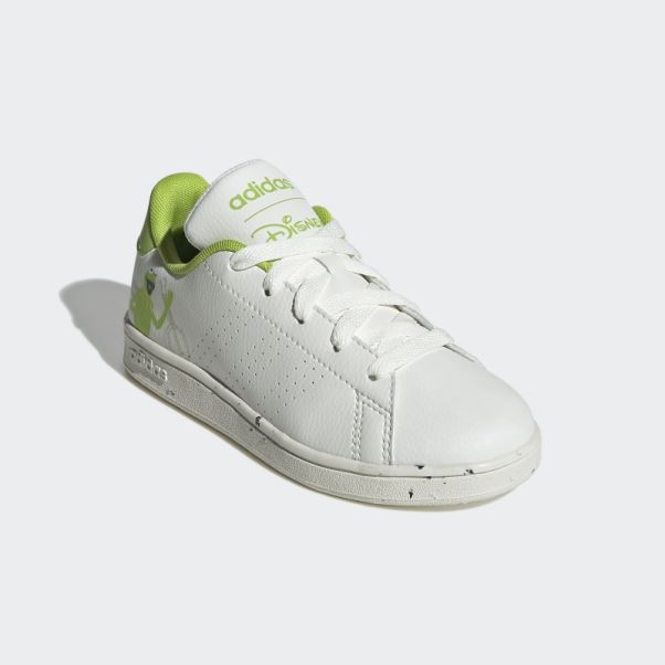 Adidas X Disney Avantage Muppets Dentelle Chaussures Blanc Chaud