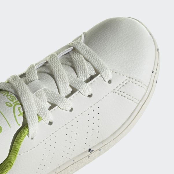 Adidas X Disney Avantage Muppets Dentelle Chaussures Blanc Chaud