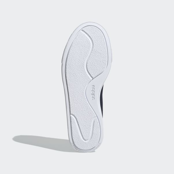Adidas Court Platform Cln Chaussures Bleu Marine