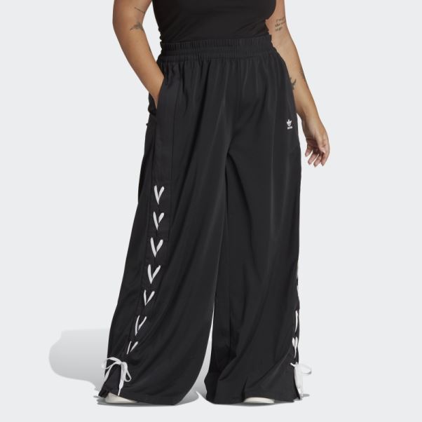 Pantalon Large à Lacets Adidas Always Original (grande Taille) Noir