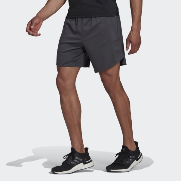 Short Adidas Conçu 4 Training Heat.rdy Hiit Gris
