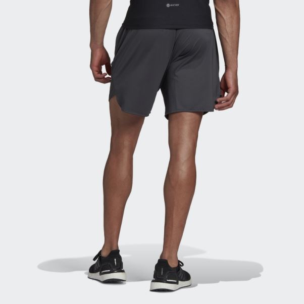 Short Adidas Conçu 4 Training Heat.rdy Hiit Gris