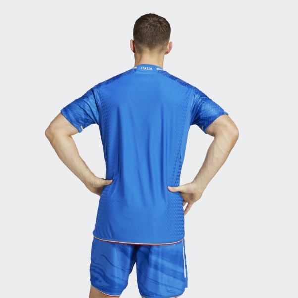 Adidas Maillot Italy 23 Home Authentique Bleu