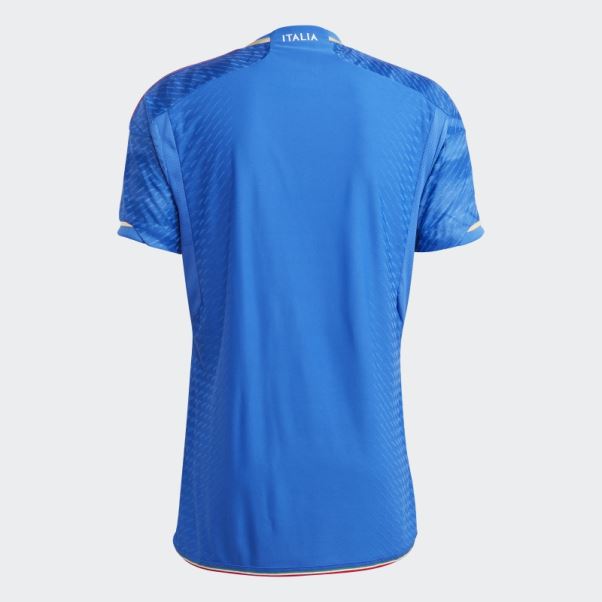 Maillot Adidas Italie 2023 Domicile Authentique Bleu