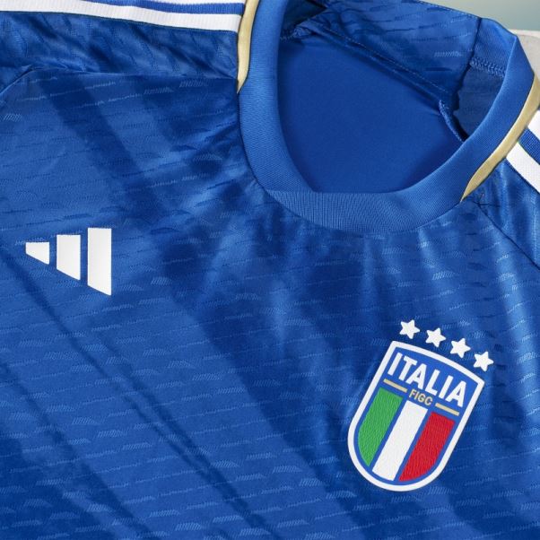 Maillot Adidas Italy 23 Home Authentique Bleu
