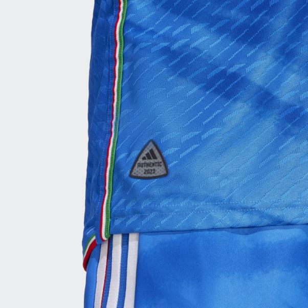 Maillot Adidas Italy 23 Home Authentique Bleu