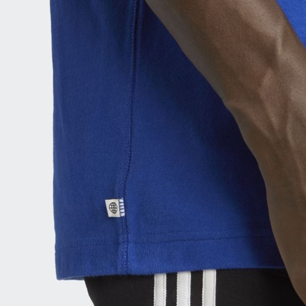 Tee Shirt Adicolor Contempo Adidas Bleu