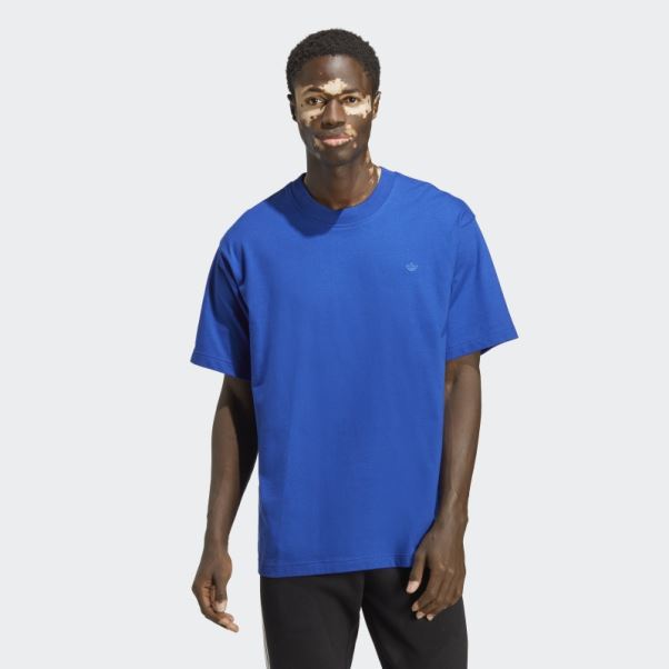 Tee Shirt Adicolor Contempo Adidas Bleu