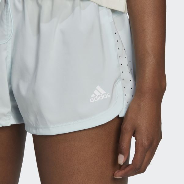 Short Pacer Perforé Adidas Bleu