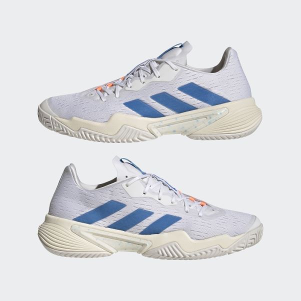 Chaussures De Tennis Adidas Barricade Blanches